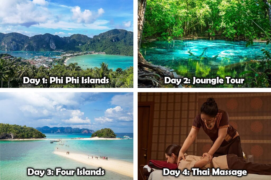 Program A: 4-Day Tour Package