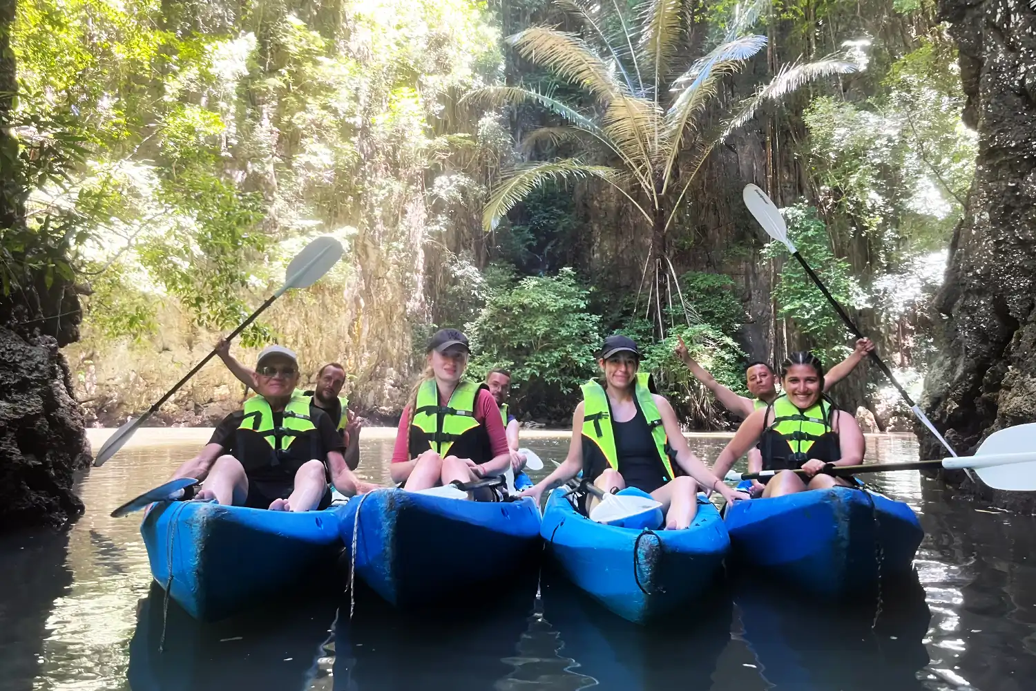 Ao Thalane Kayaking Tour in Krabi, Thailand