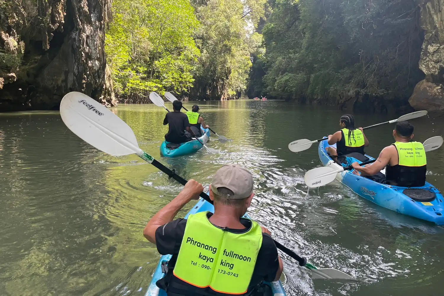 Ao Thalane Kayaking Tour in Krabi, Thailand