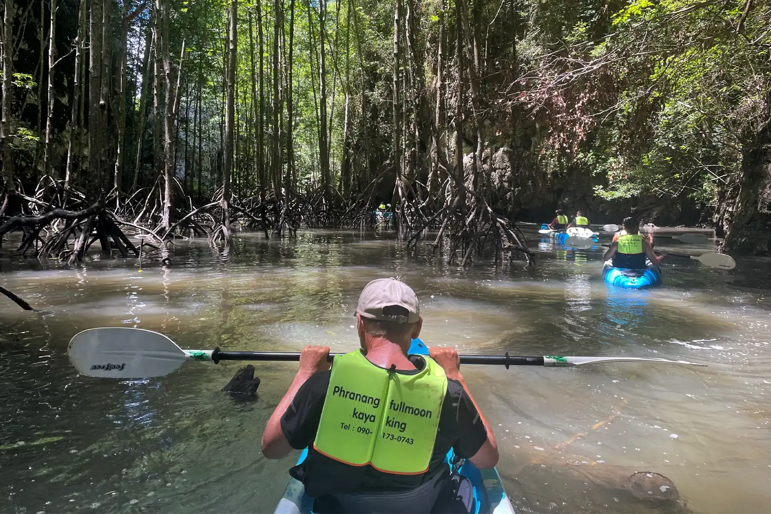 Ao Thalane Kayaking Tour in Krabi, Thailand