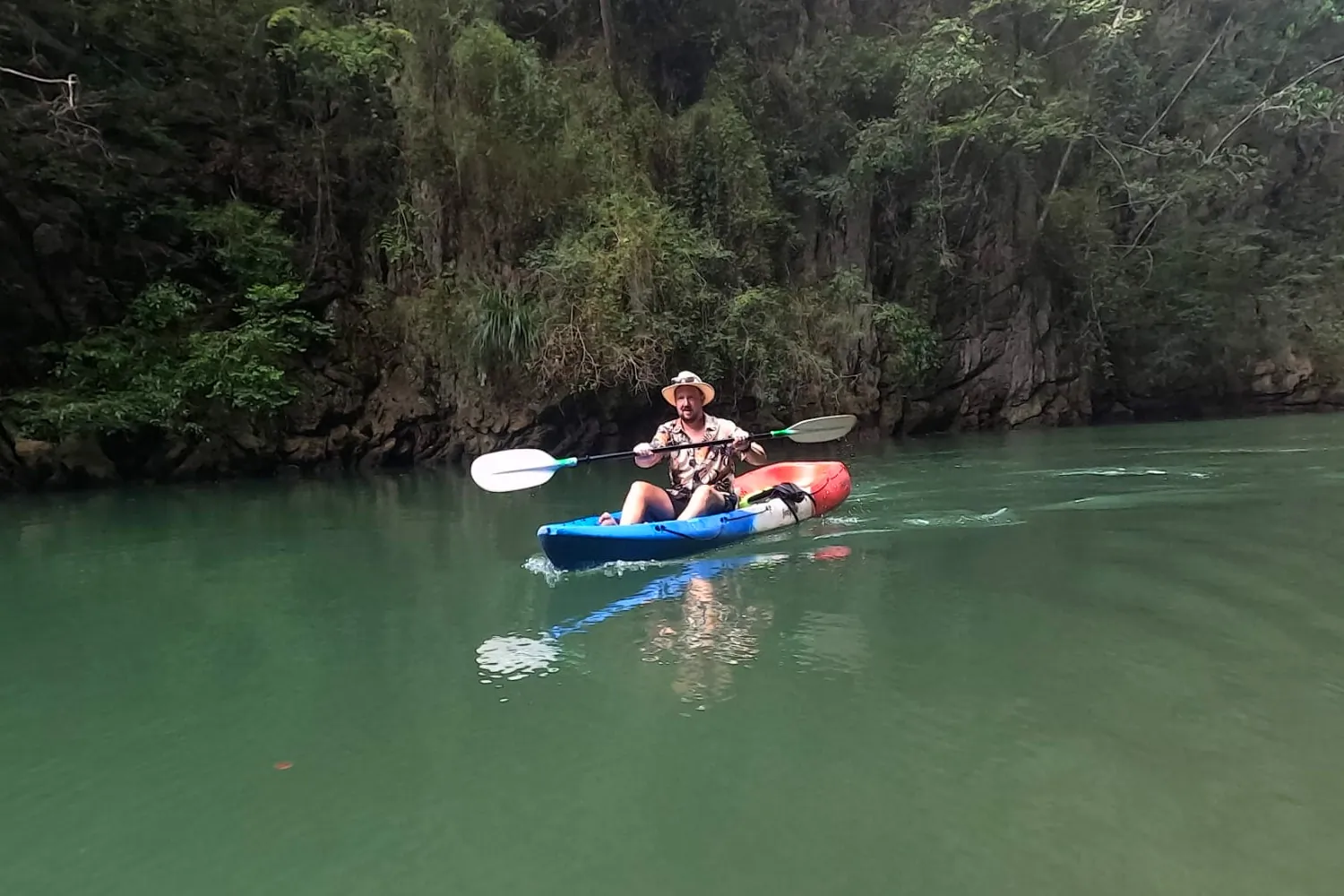 Ao Thalane Kayaking Tour in Krabi, Thailand