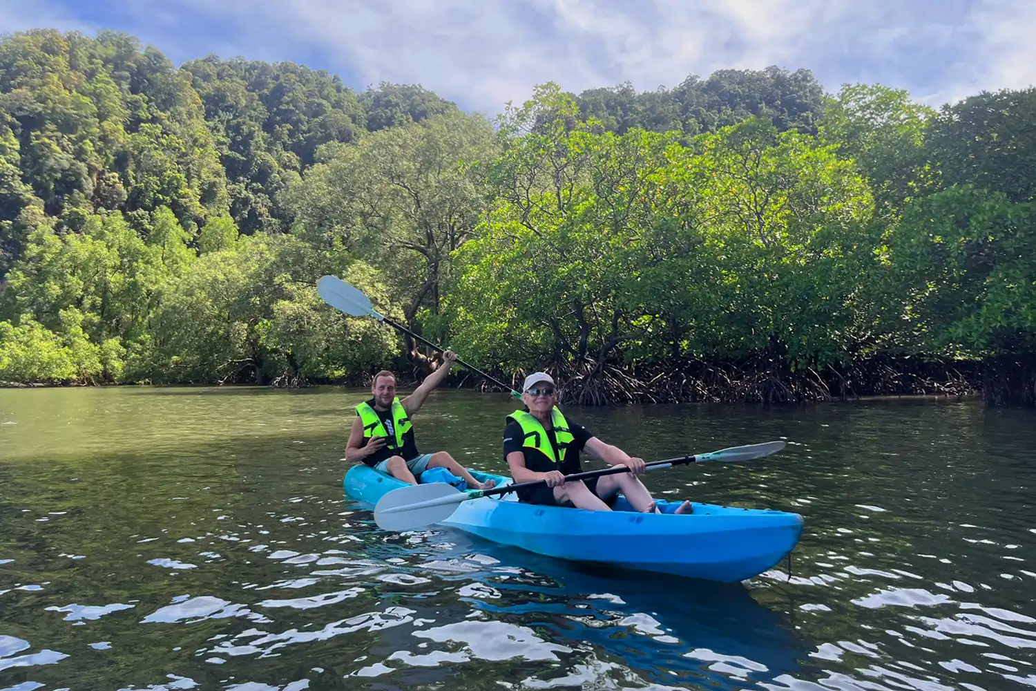 Ao Thalane Kayaking Tour in Krabi, Thailand