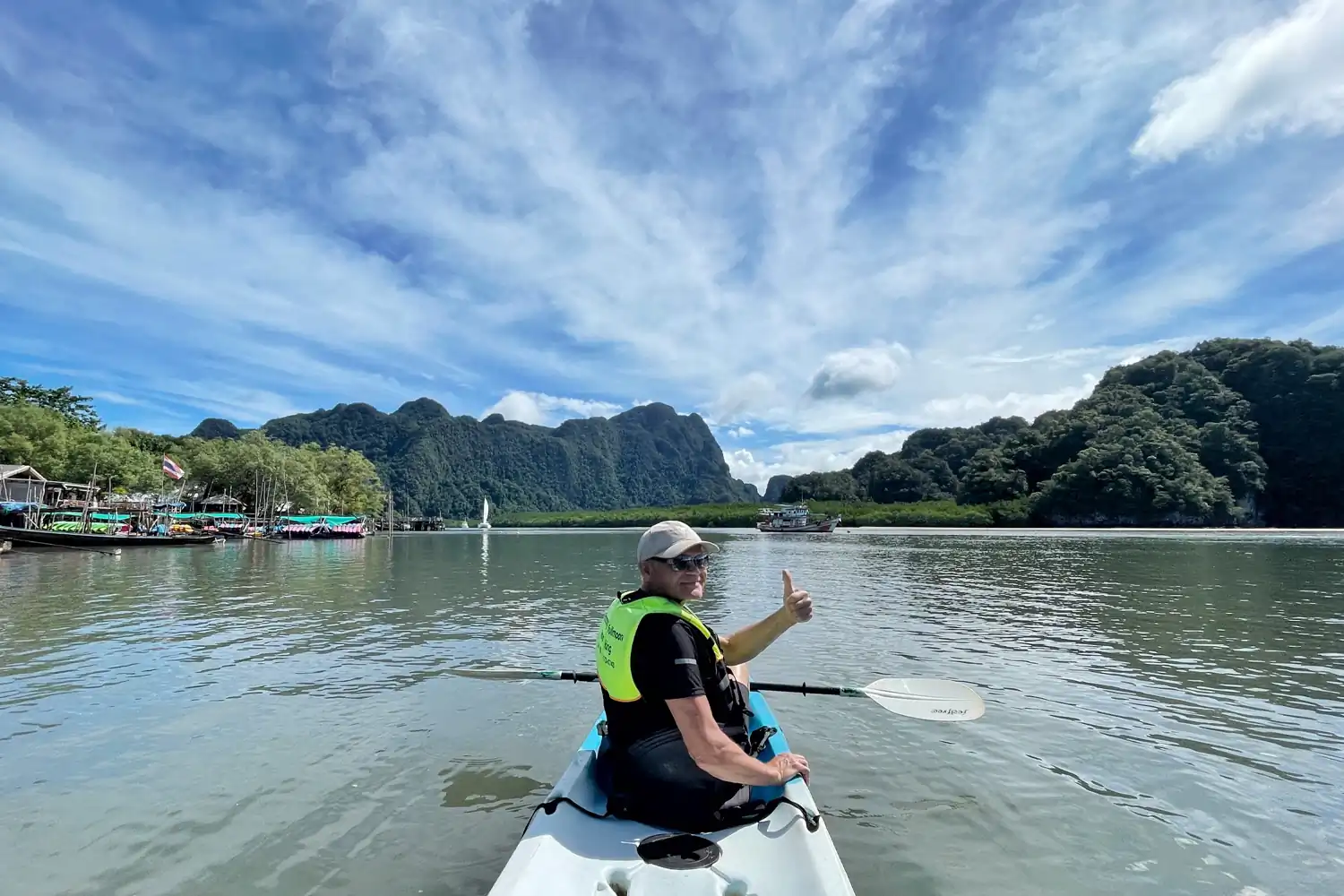 Ao Thalane Kayaking Tour in Krabi, Thailand