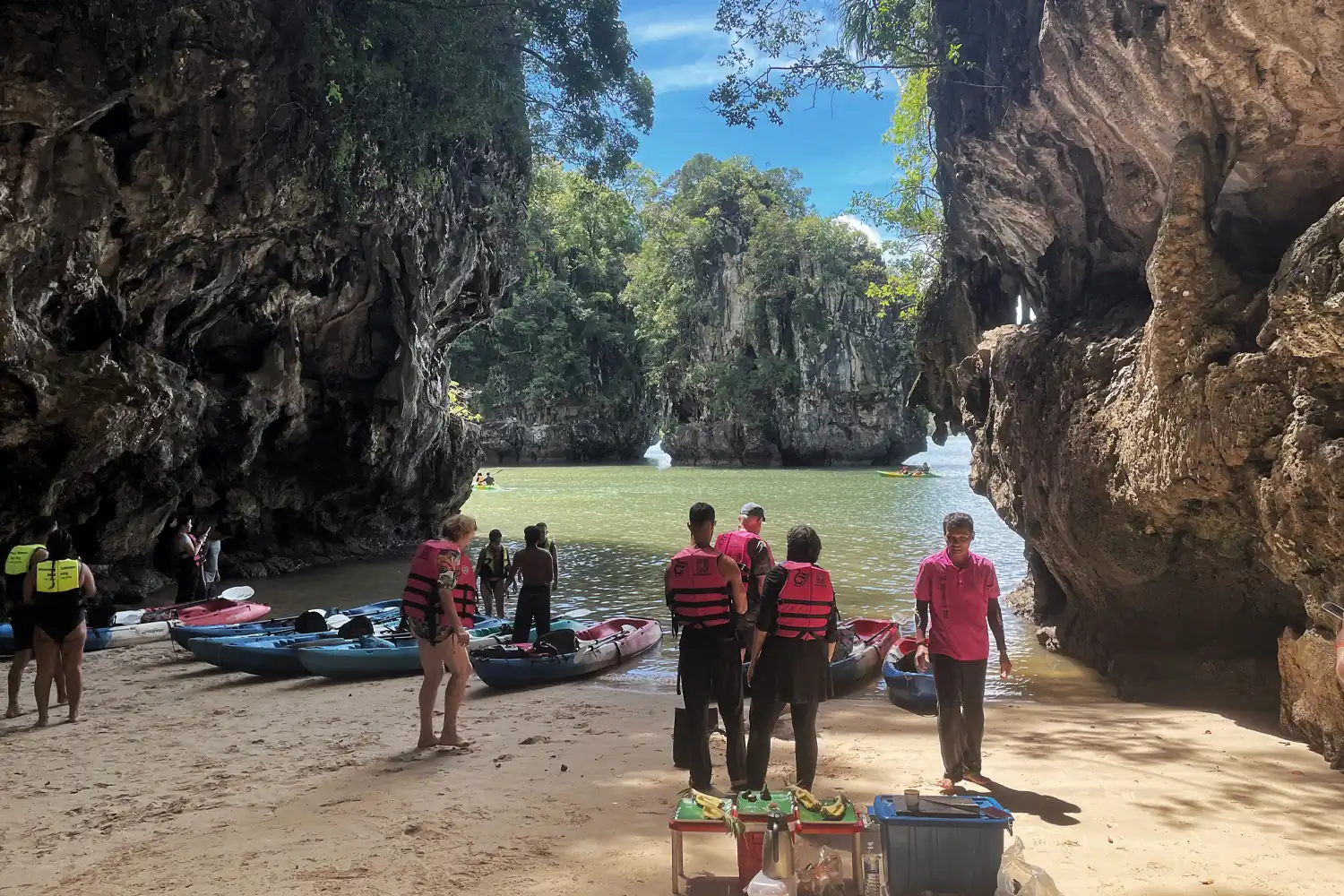 Ao Thalane Kayaking Tour in Krabi, Thailand